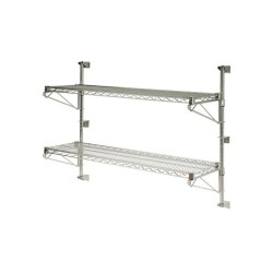 Stainless steel shelves