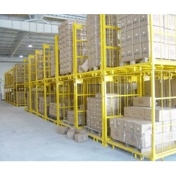 Iron shelves for pallets