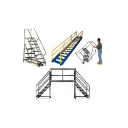 Warehouse ladder truck