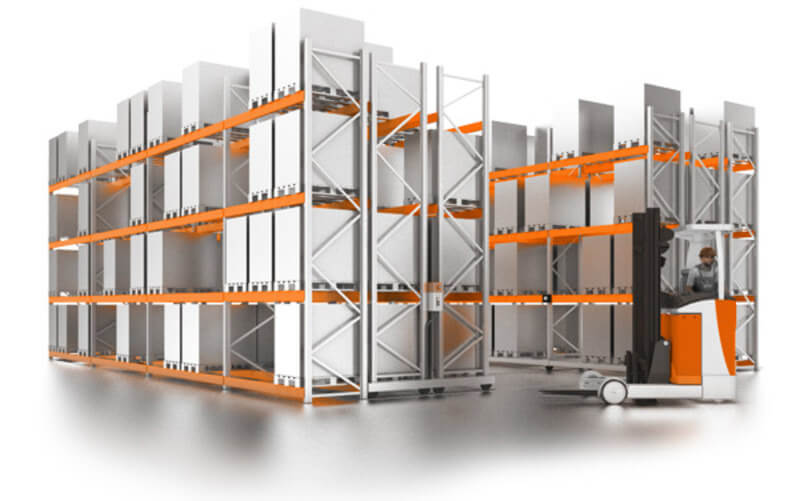 automatic sliding shelf system