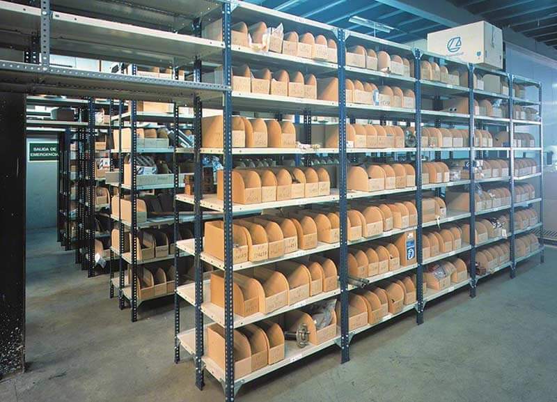 Assembled iron shelves for multi-purpose storage