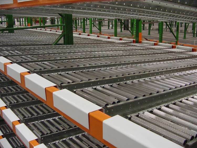 Carton flow rack warehouse system provided by Navavina