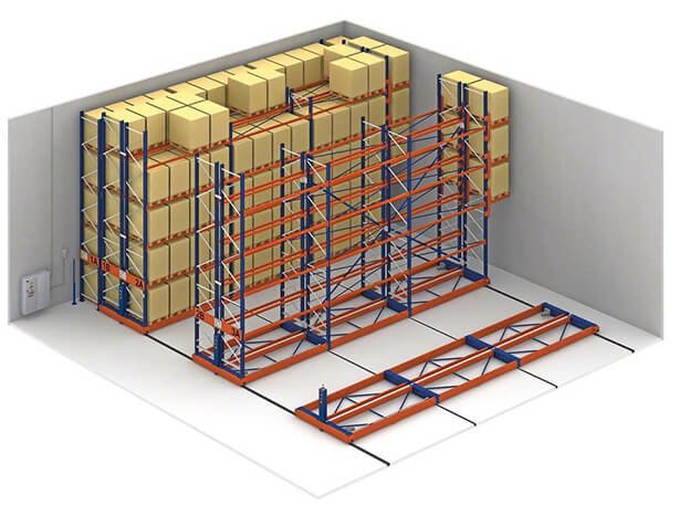 Mobile shelf model Navavina is providing