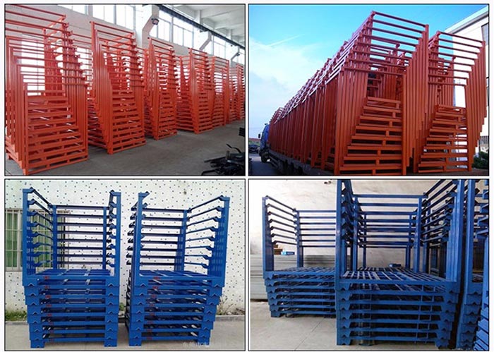 Types of stacking pallets that Navavina Company is providing